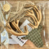 Wooden/Tweed Stag Garland