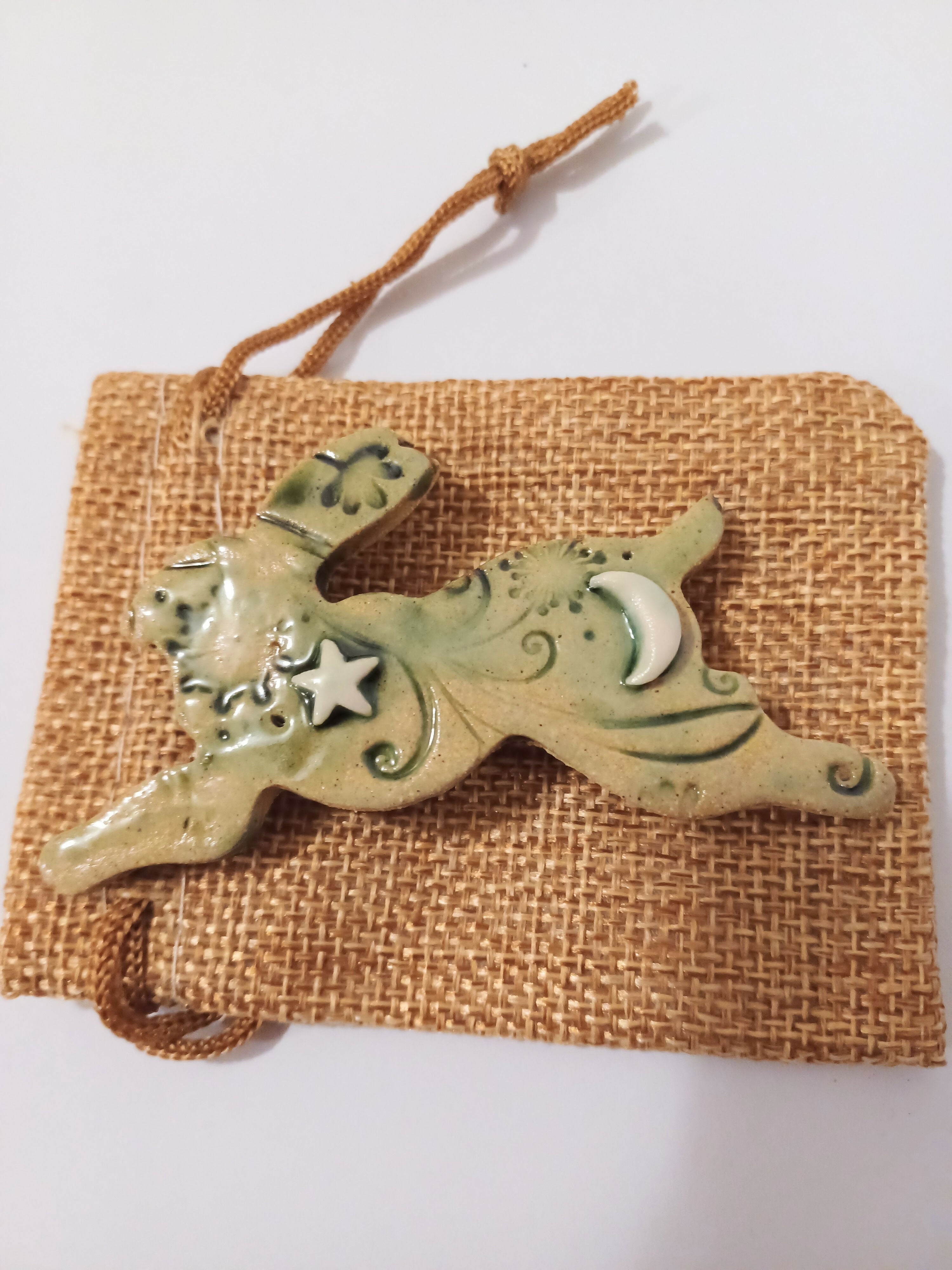 Hare Brooch