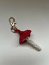 Crochet Mushroom Keyring