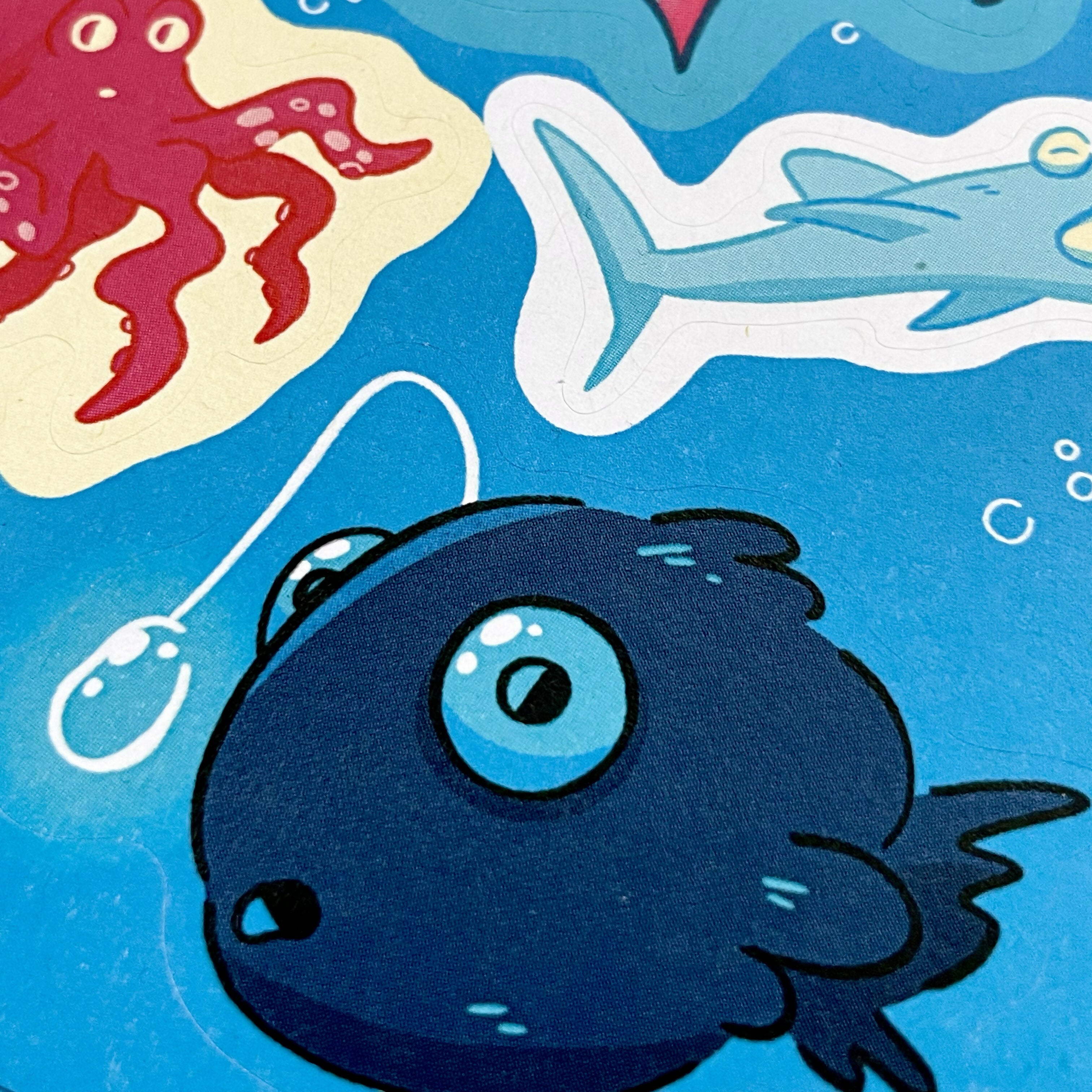 Aquatic Hazard Sticker Sheet