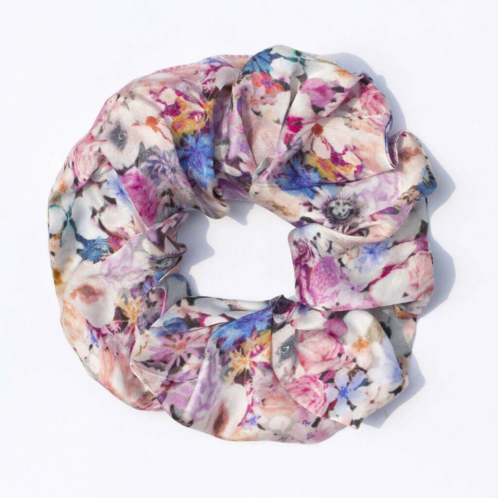 Silk Scrunchie - Various Designs | 100% Silk - Art & Soul