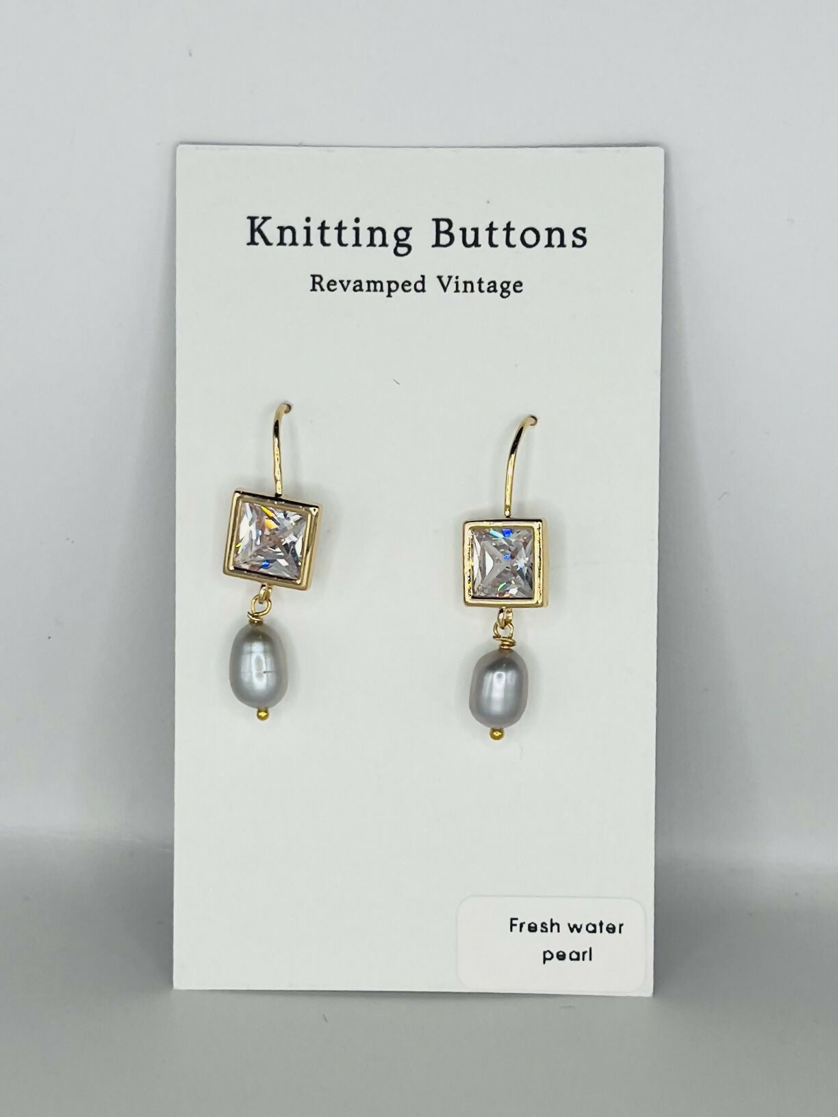 Revamped Vintage Earrings - Sparkle