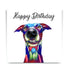 GREYHOUND DOG GREETINGS CARD