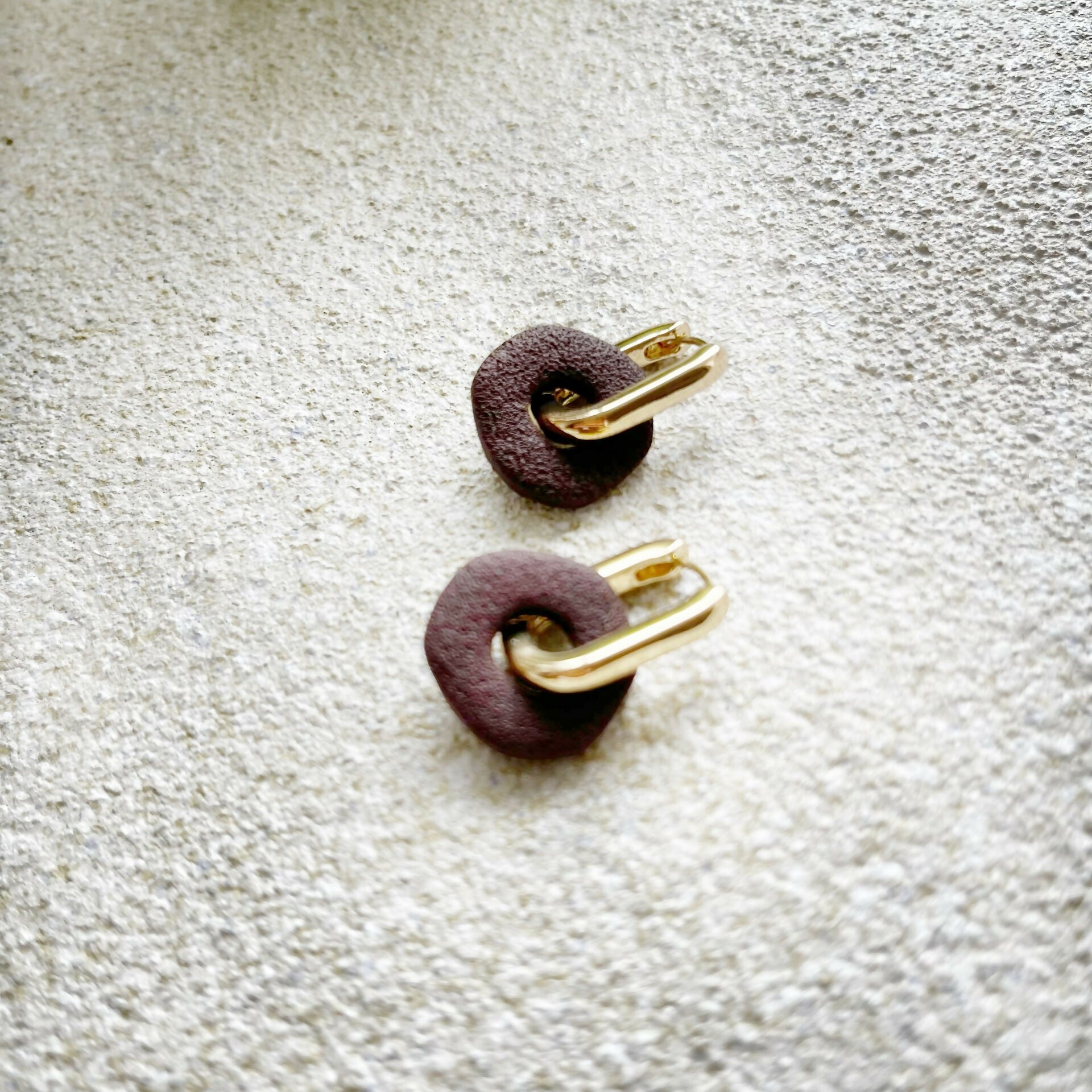 Abstract Midi Clay Earrings