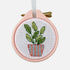 Mini Stripe Plant Cross Stitch Kit