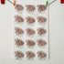 Linen Tea Towel - Summer Garden Pots