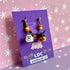 Mismatched Spooky Beaded Dangle Earrings