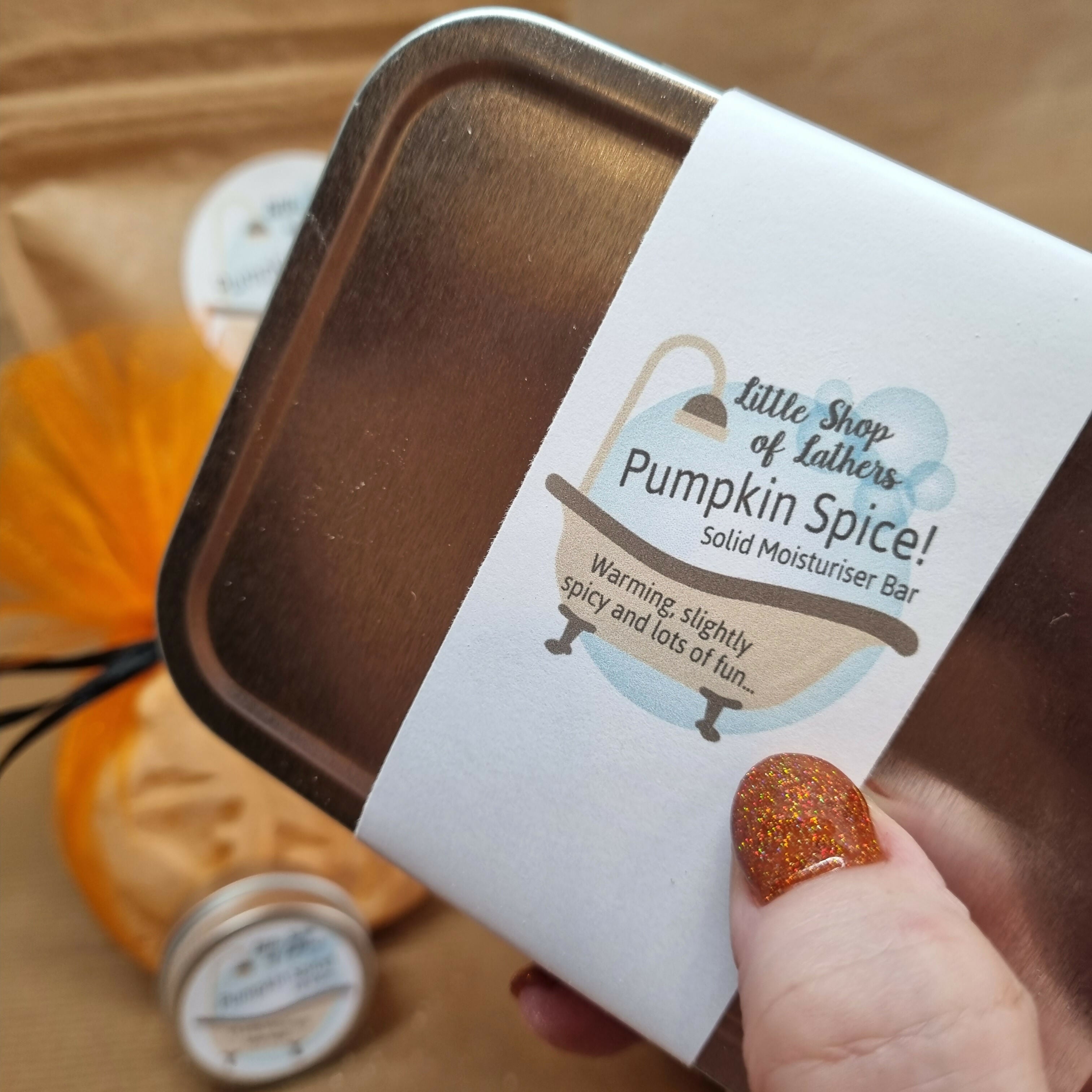 Pumpkin Spice Solid Moisturiser Bar