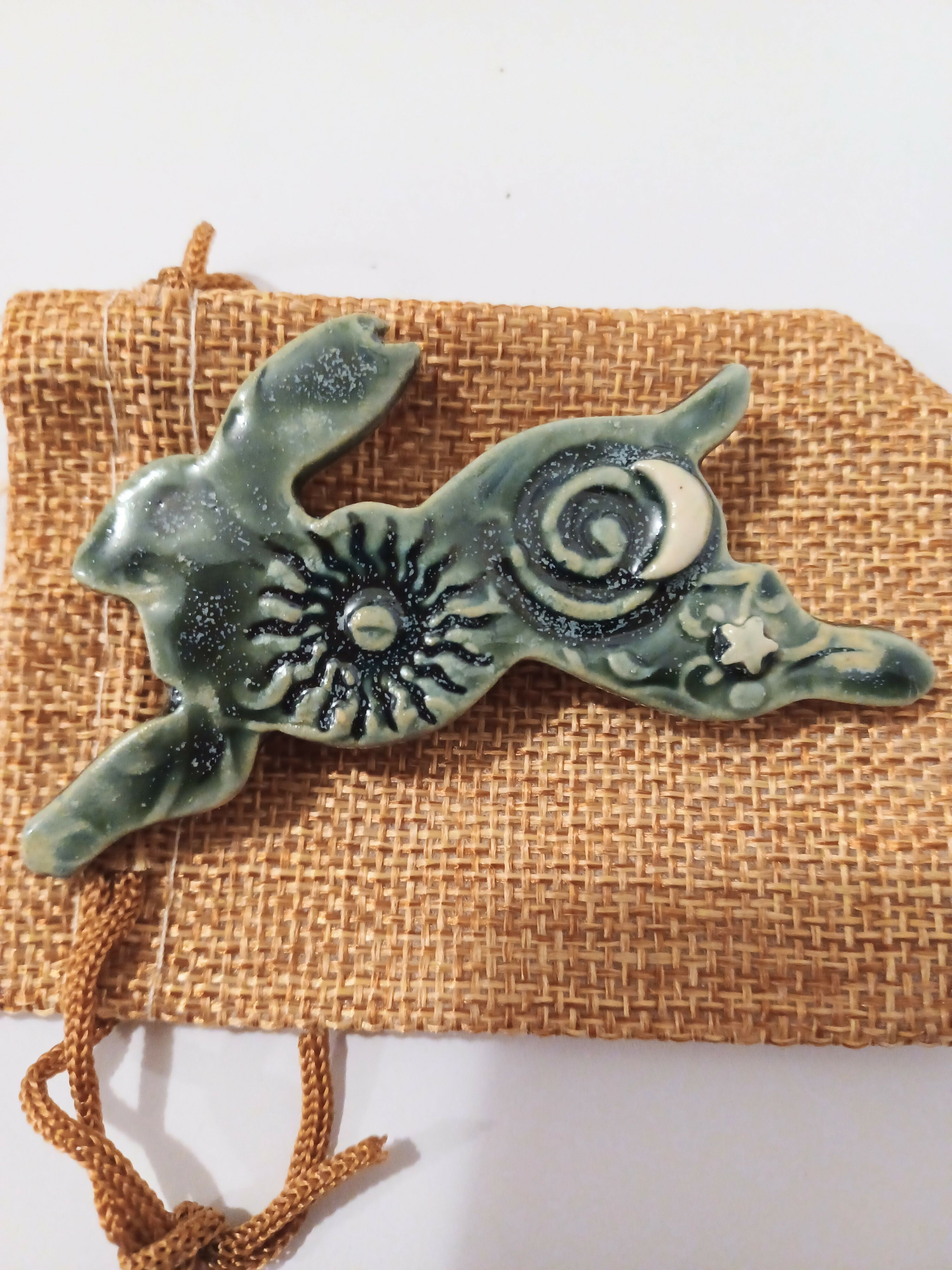 Hare Brooch