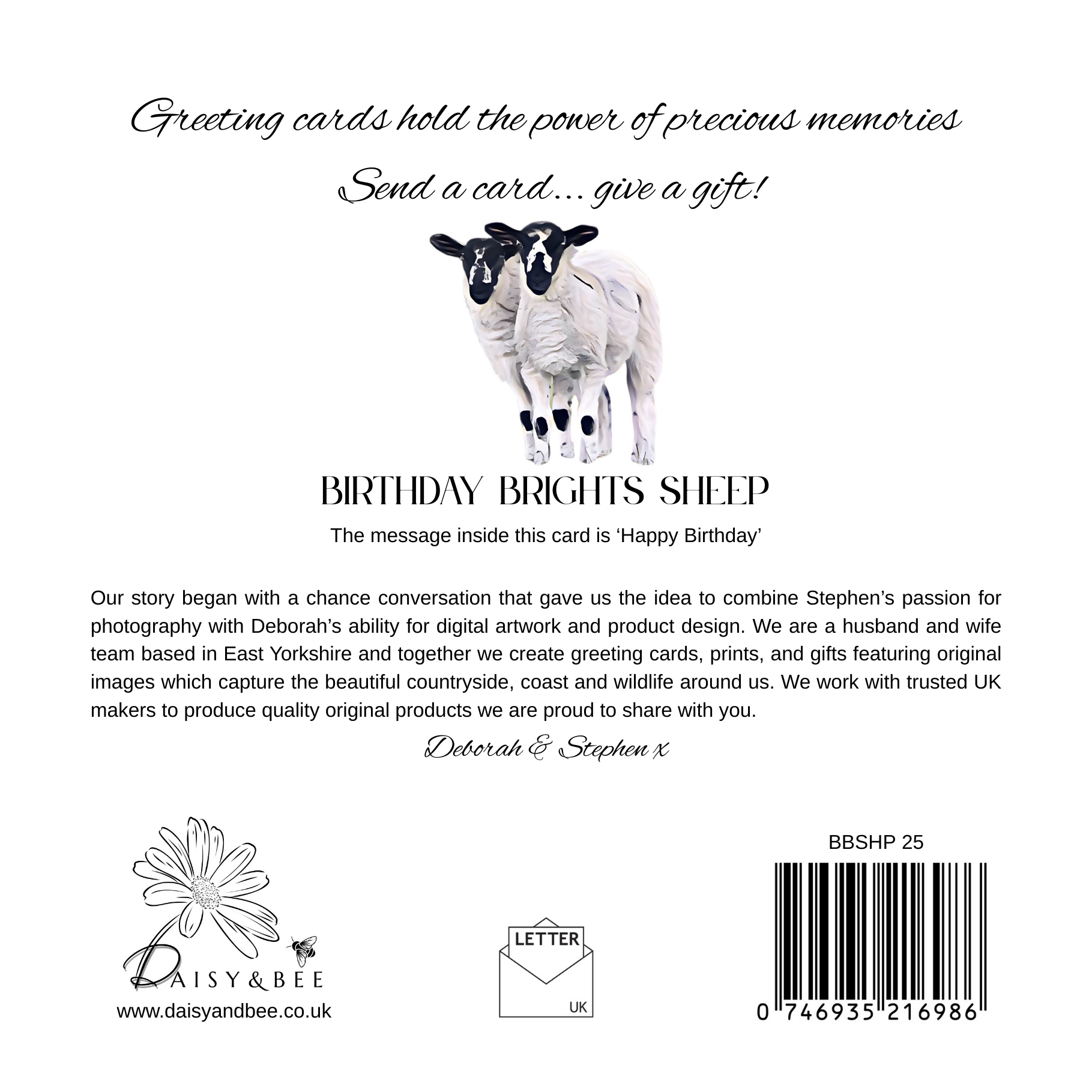 Birthday brights Sheep