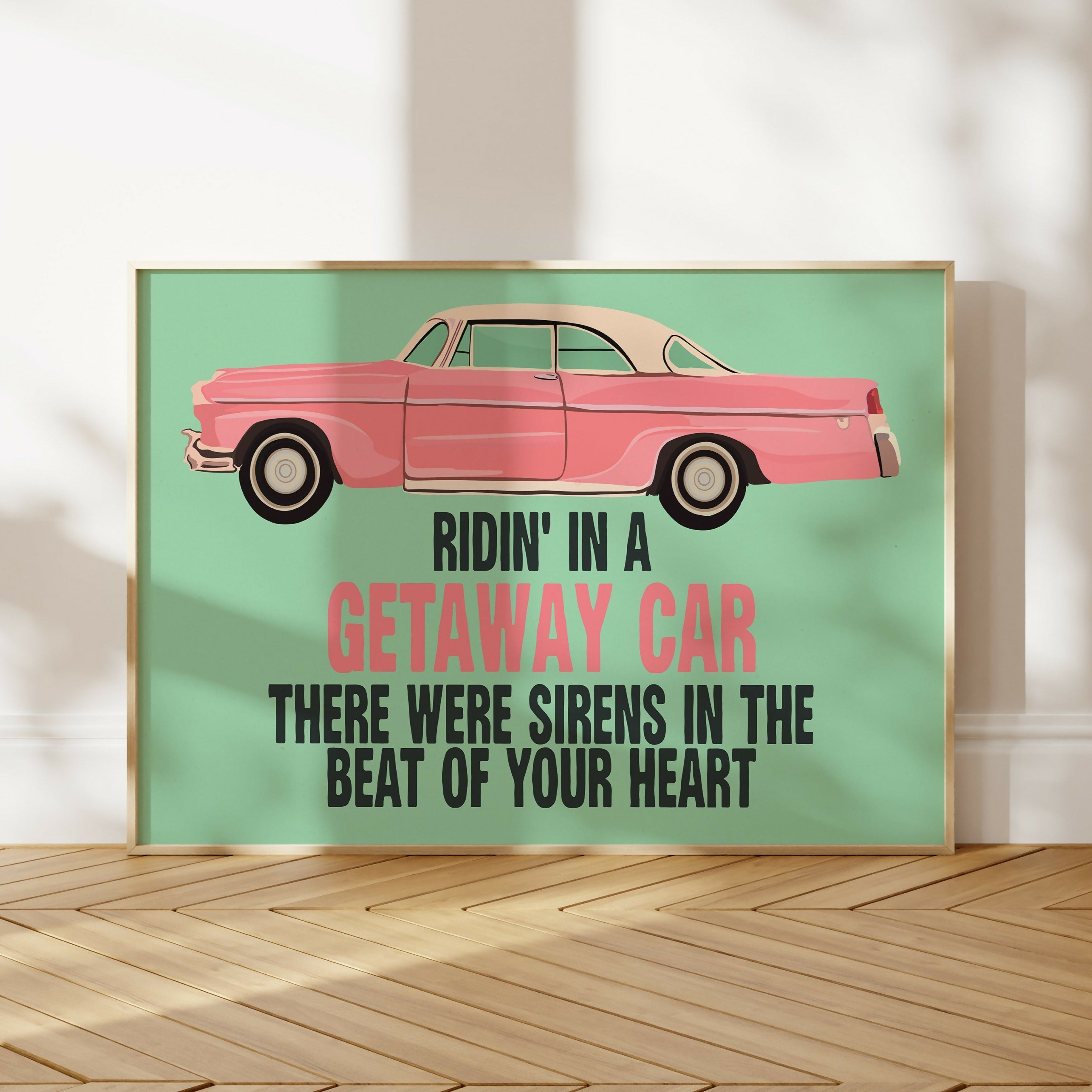 Getaway Car Print