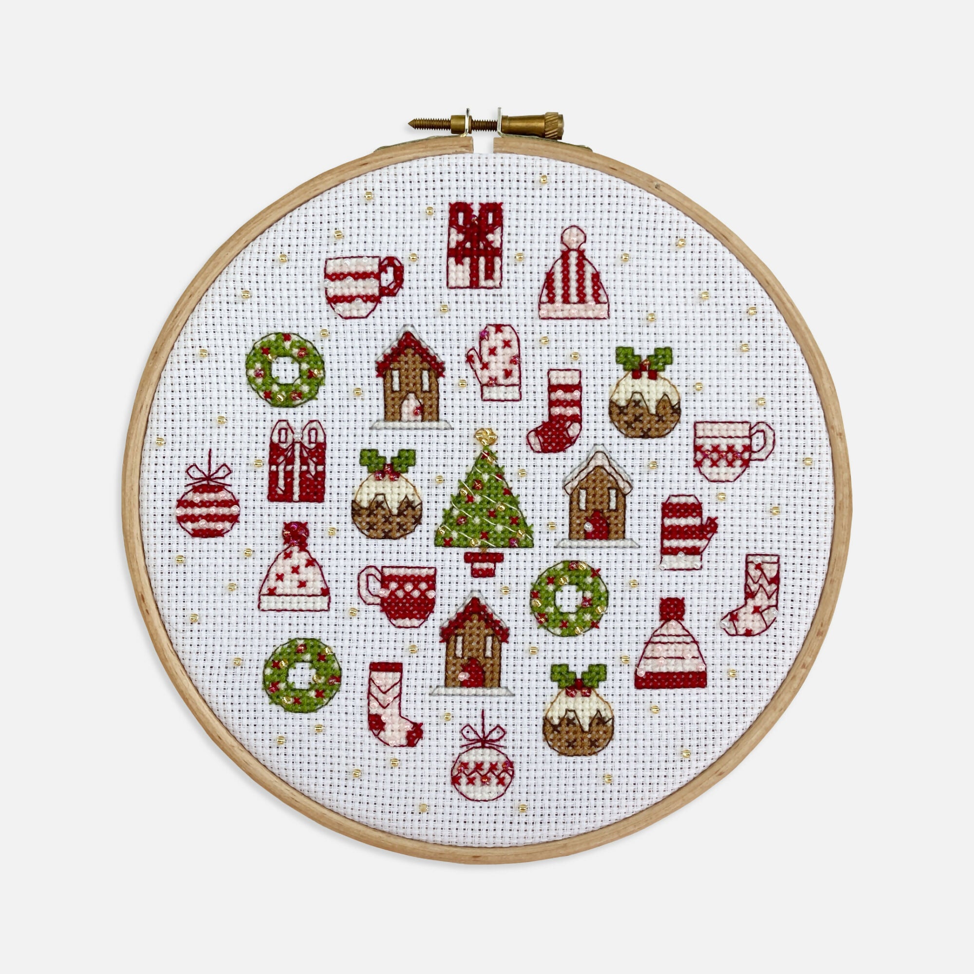 Advent Calendar Cross Stitch Kit