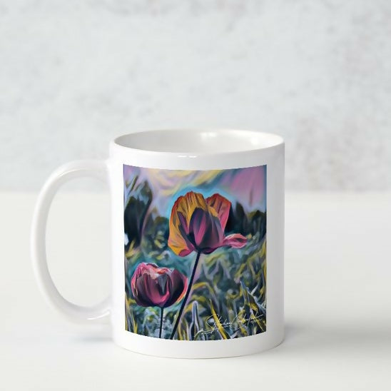 POPPY DESIGNED MUG
