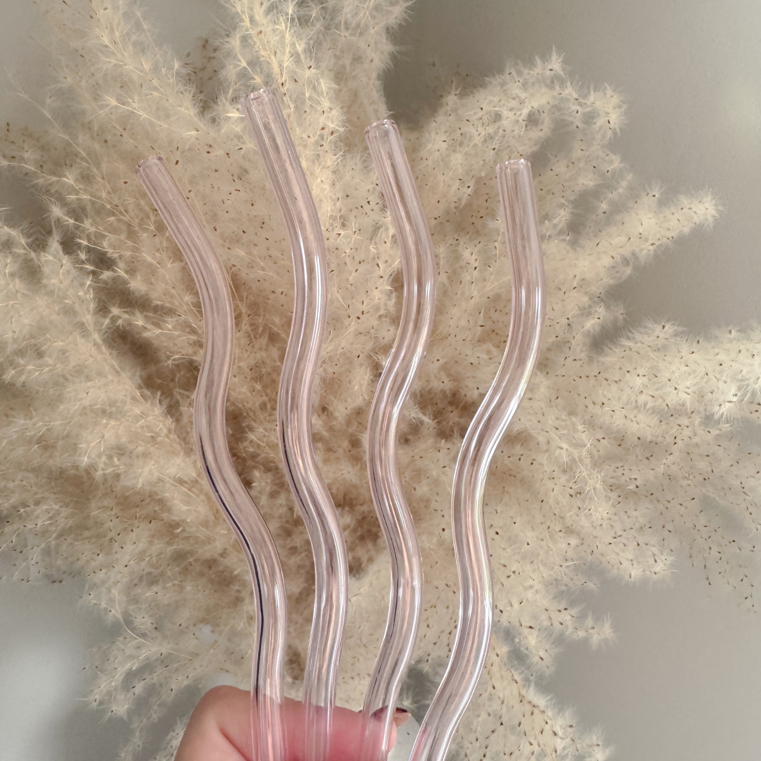 Wavy Glass Straw Upgrade