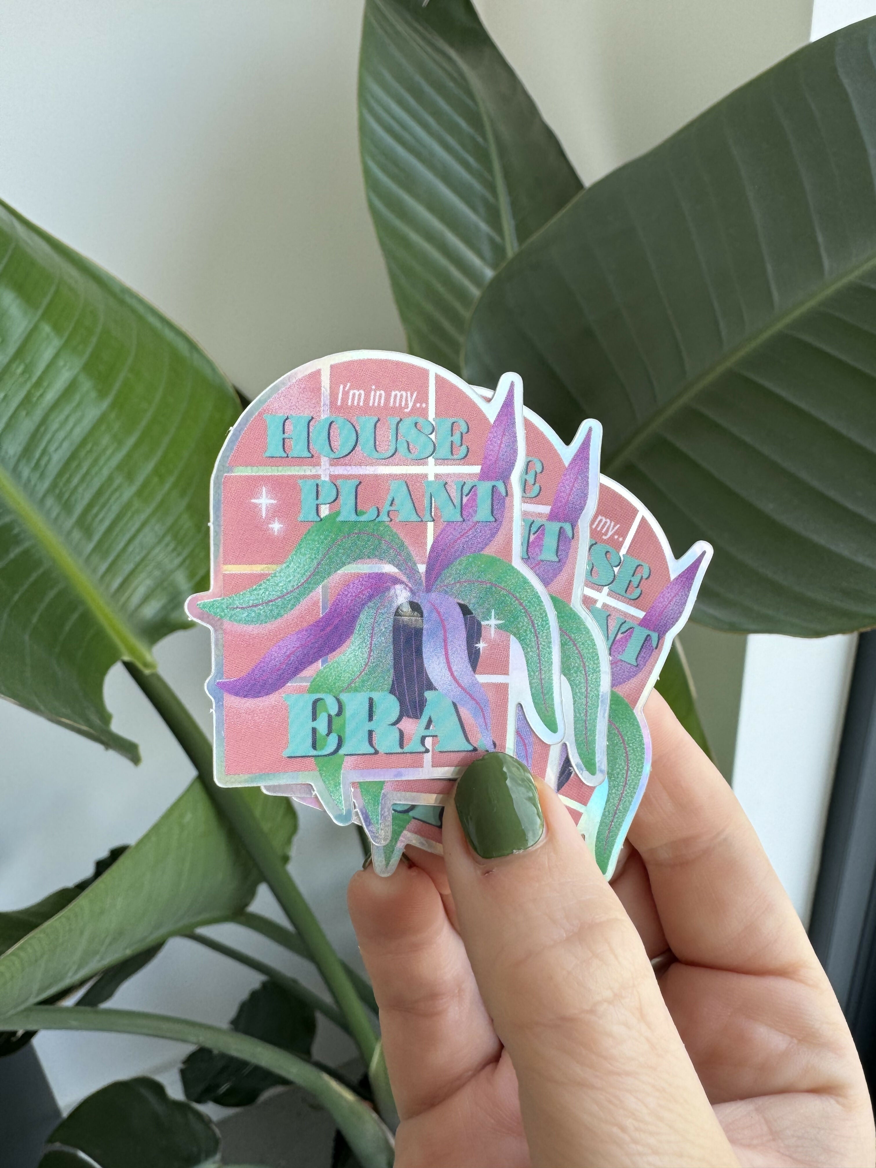 House Plant Era Sticker