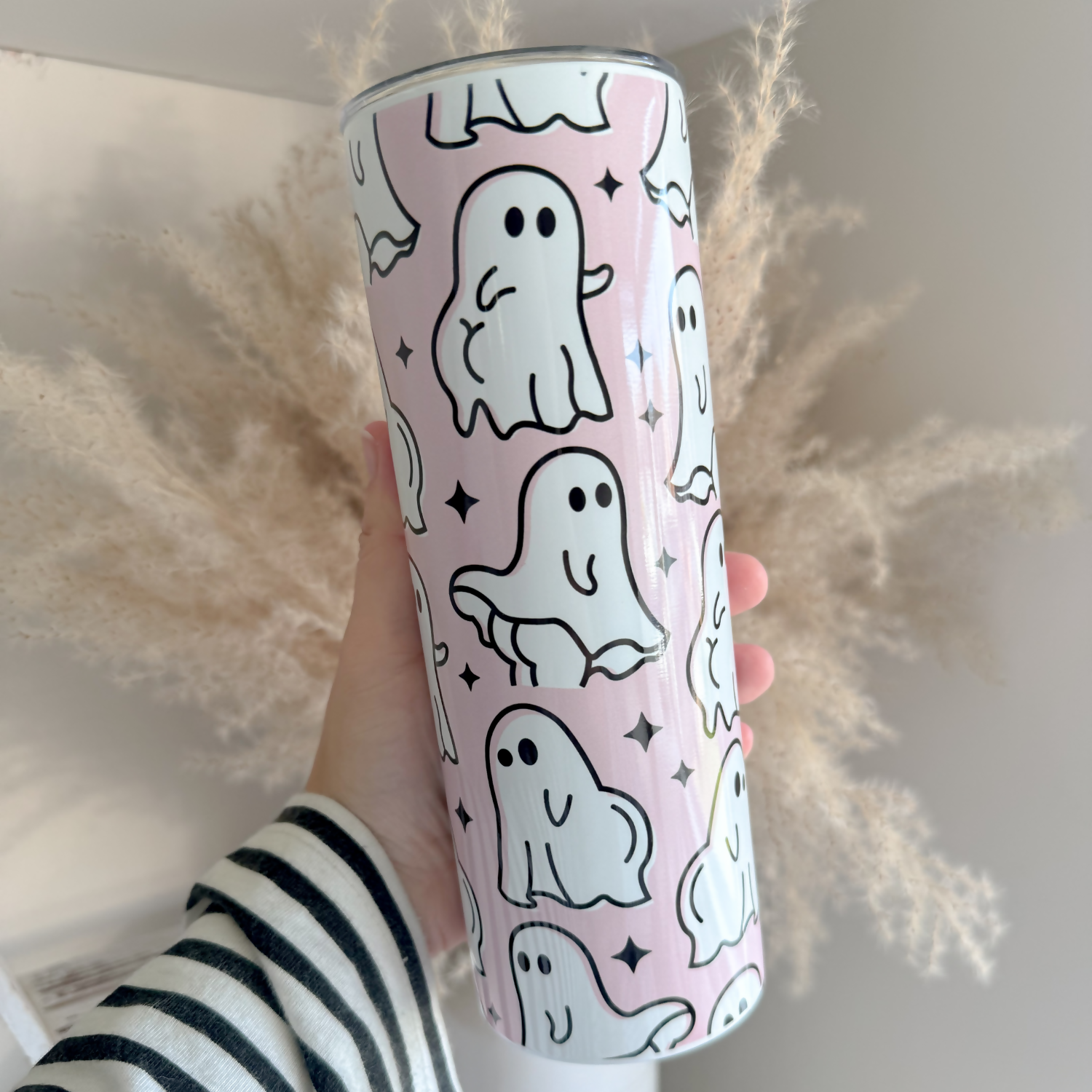 Cute Ghosts Halloween Inspired 20oz Stainless Steel Tumbler