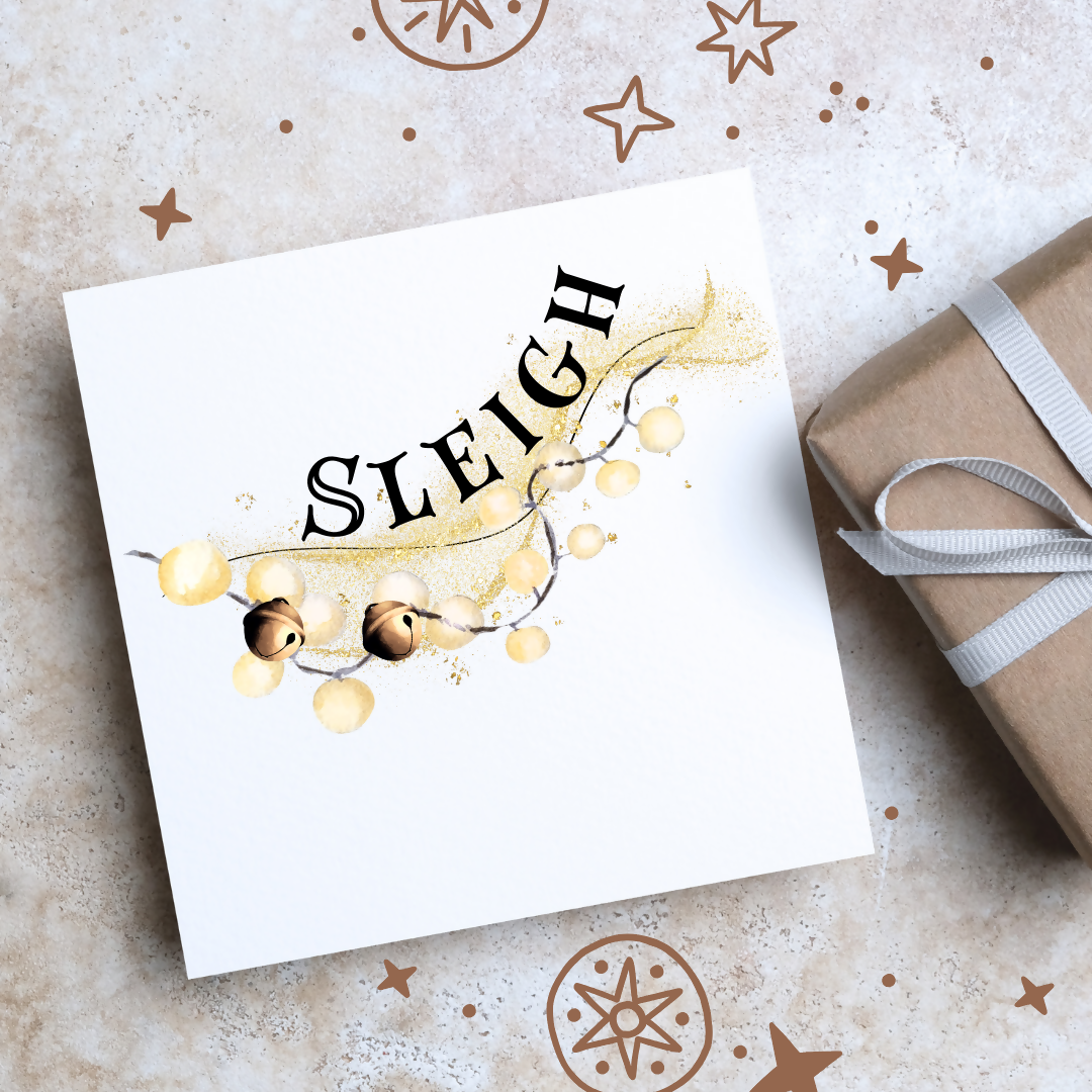 Christmas Card - Sleigh Bells