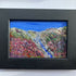 Black Framed Heather By A Beck - Original Oil Painting On Wood