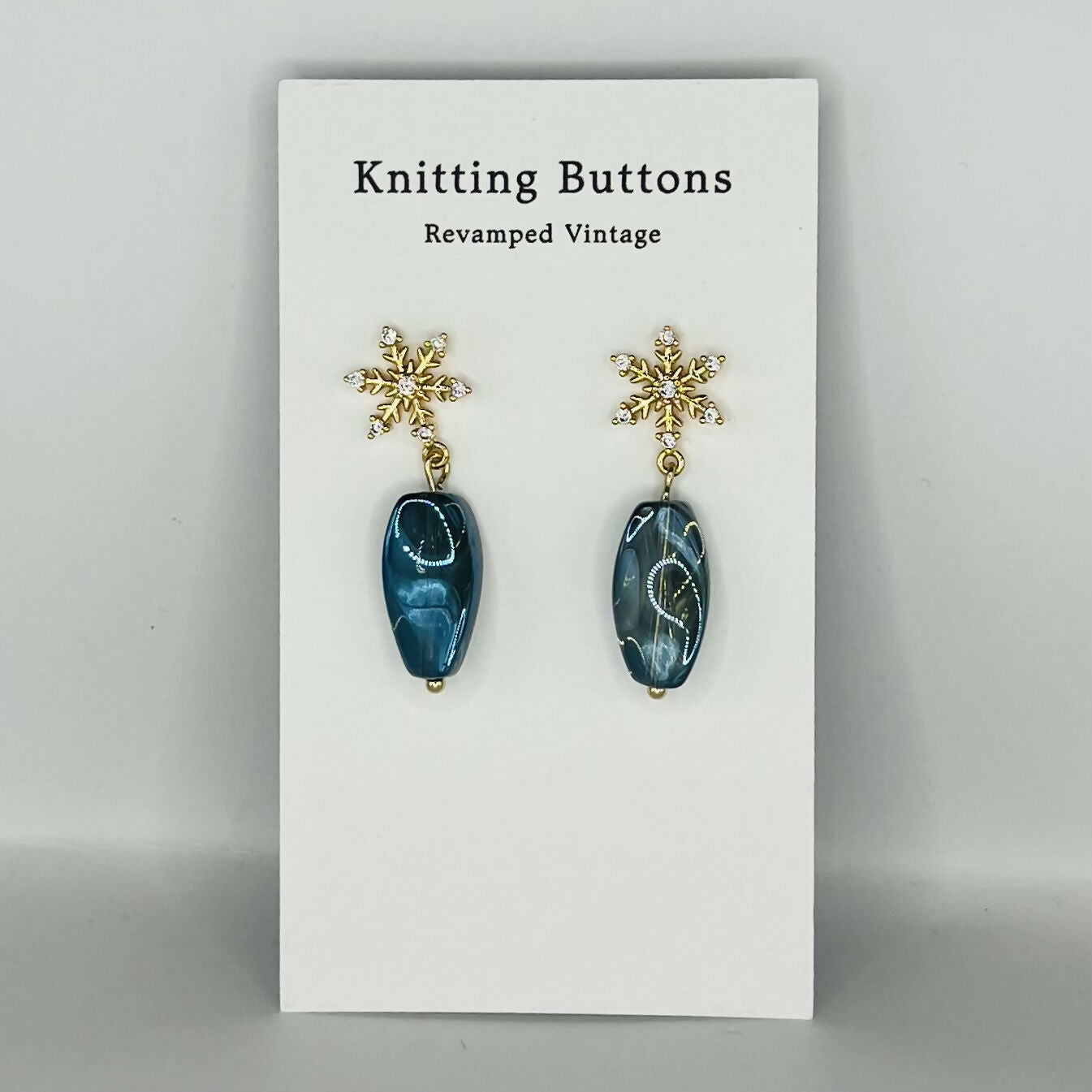 Revamped Vintage Earrings - Sparkle