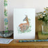 roe deer birthday card