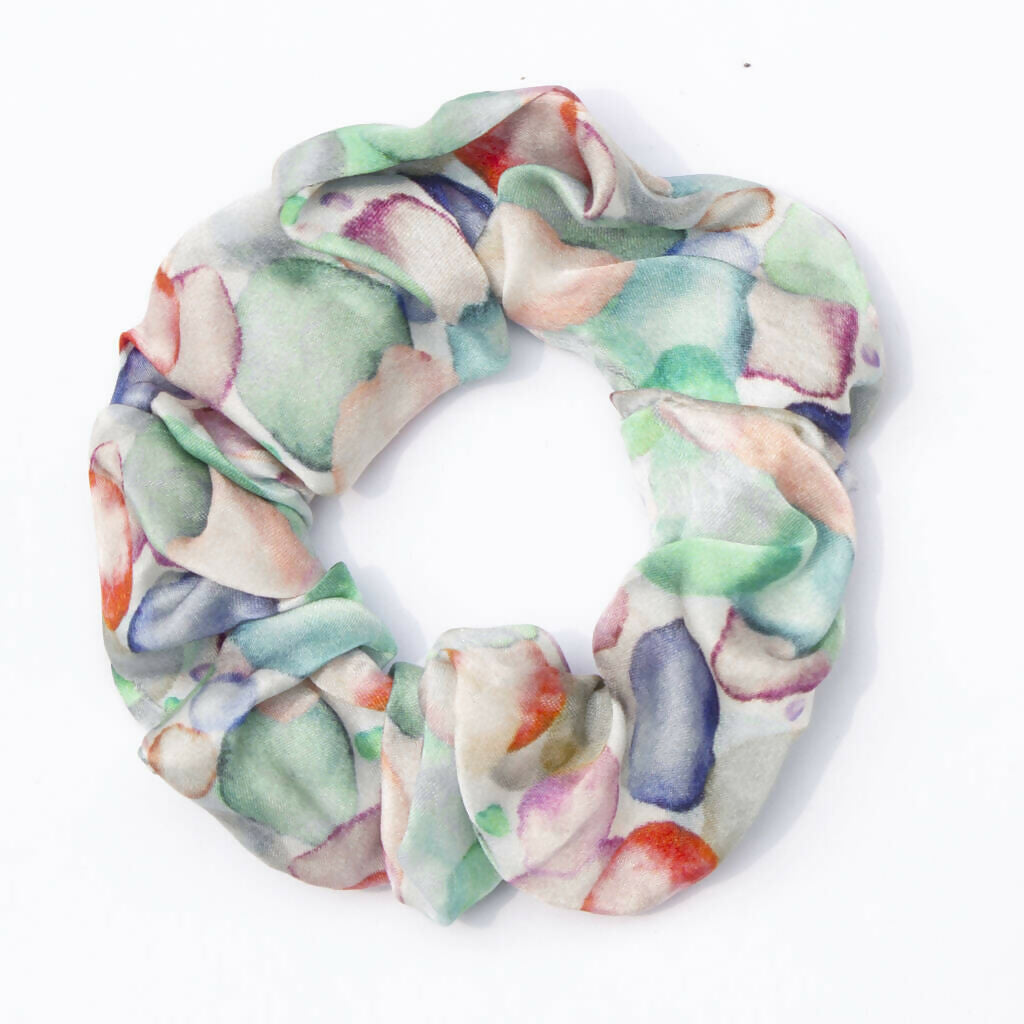 Silk Small Scrunchie | Elegant Hair Accessory | Art & Soul