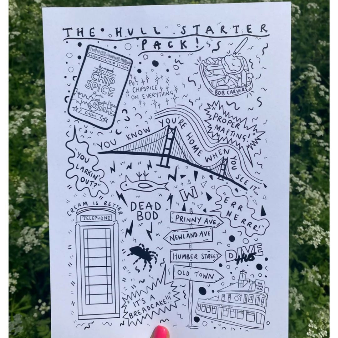 A4 Hull Starter Pack Print