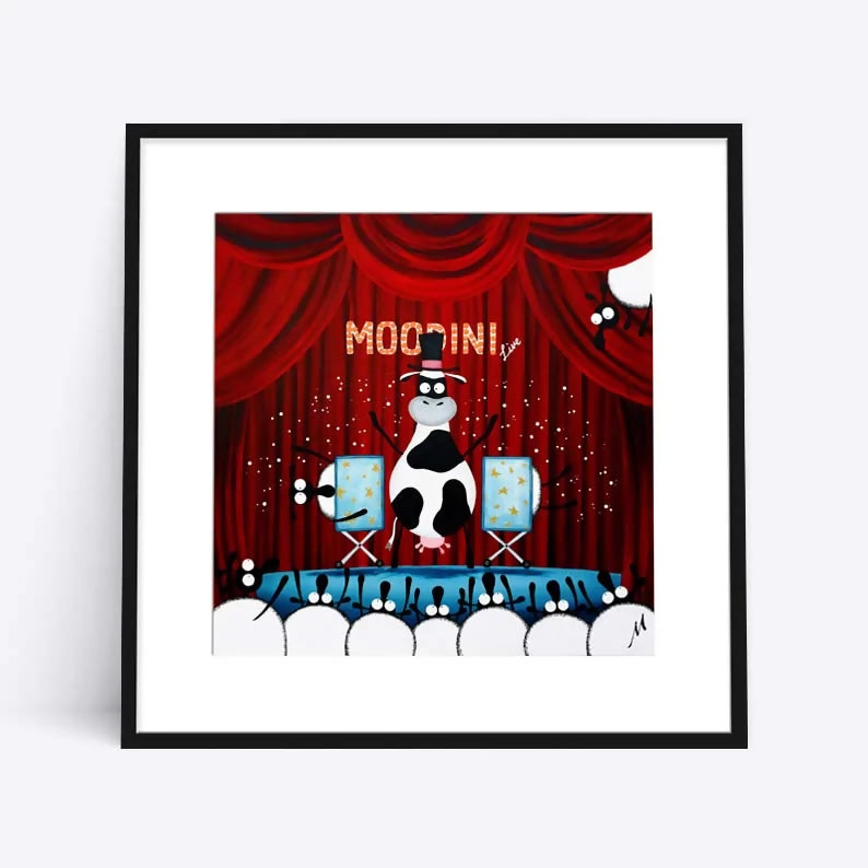 Moodini - 16” Limited Edition Print | Quirky Art | Art & Soul