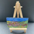 Heather - Original Oil Painted Mini Canvas Fridge Magnet