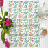 Linen Tea Towel - Spring Flowers