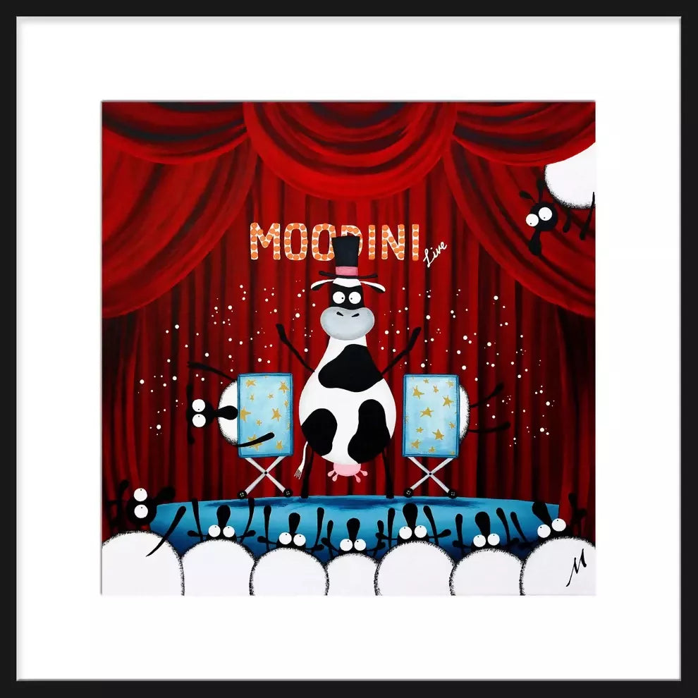 Moodini - 16” Limited Edition Print | Quirky Art | Art & Soul