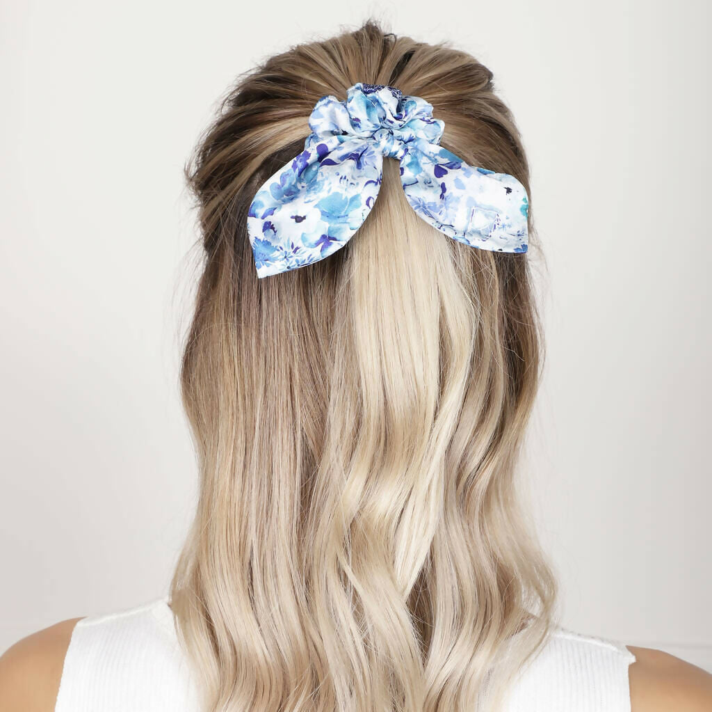 Silk Bow Scrunchie - Various Designs
