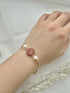 Clay and Pearl Bracelets - Handmade Polymer Clay Bracelets