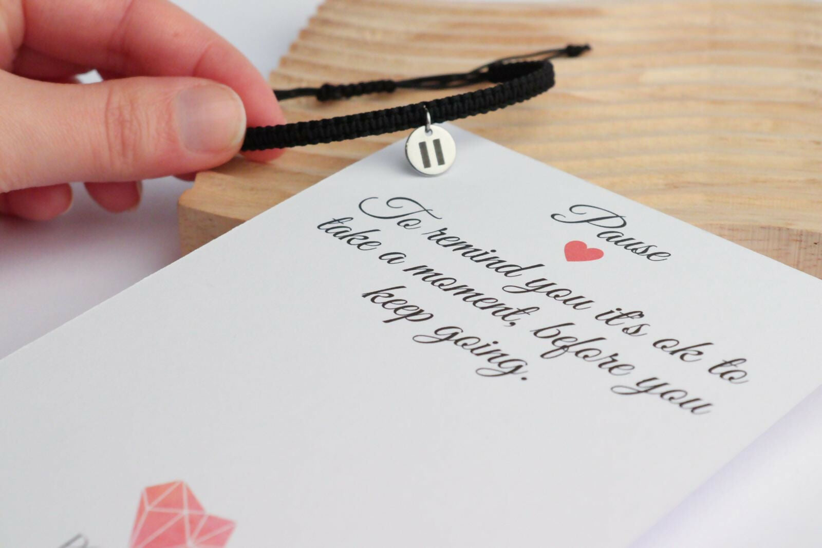 Pause Macrame Bracelet