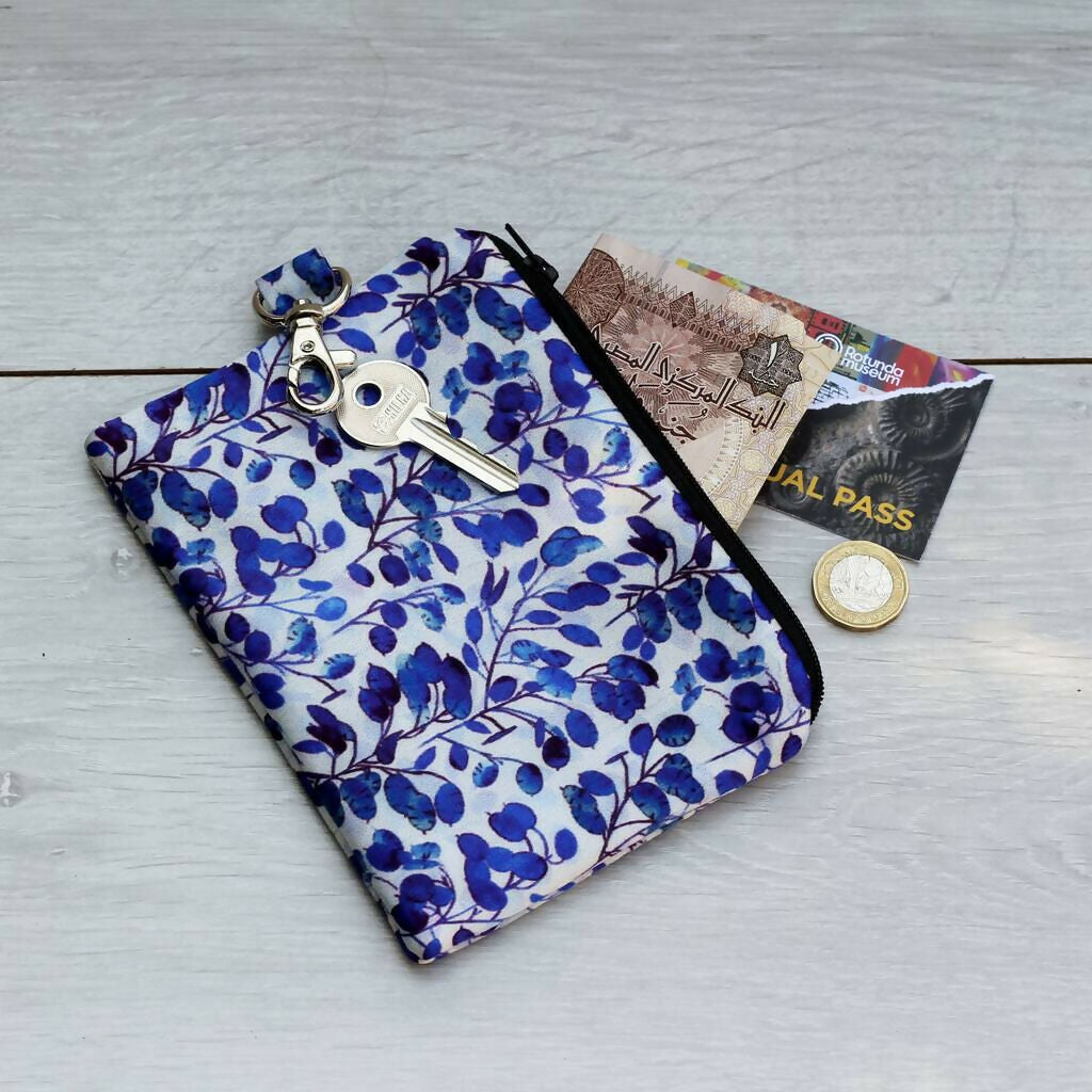 Silk Zipped Coin Purse | Luxurious & Unique | Art & Soul