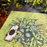Plant Skull Art Print Postcard | Plant Artwork | Art & Soul