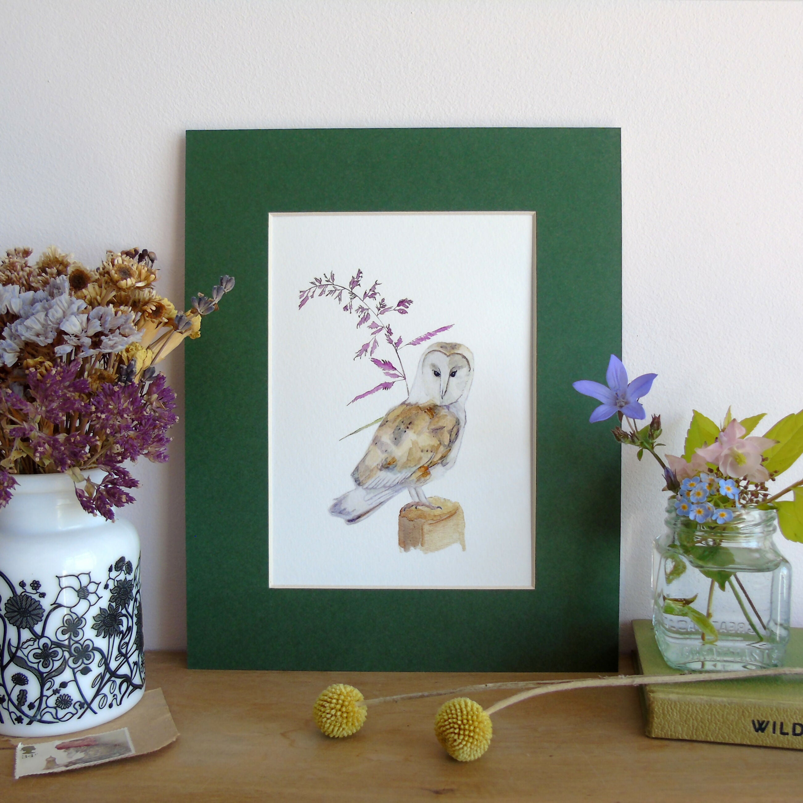 Barn Owl Giclee Print