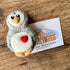 Felted Penguin with Heart Magnet