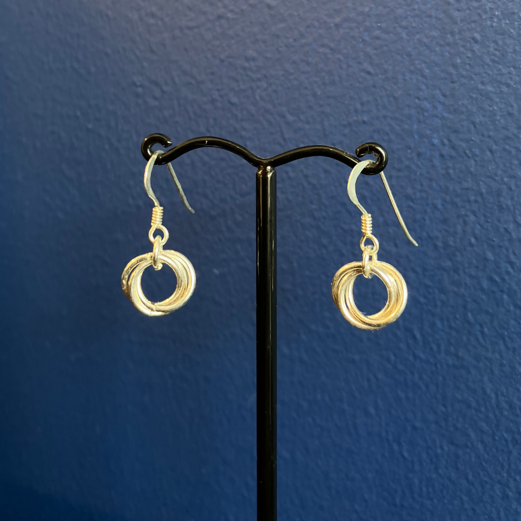 interlinked-drop-earrings-russian-wedding-rings