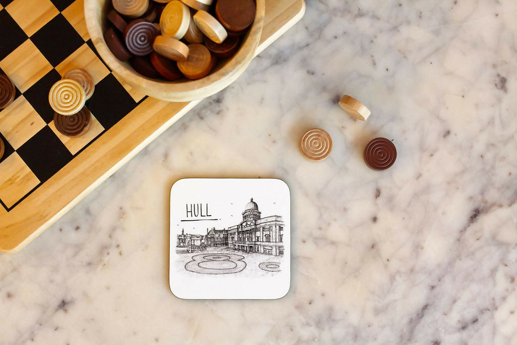 Hull Skyline Drinks Coaster