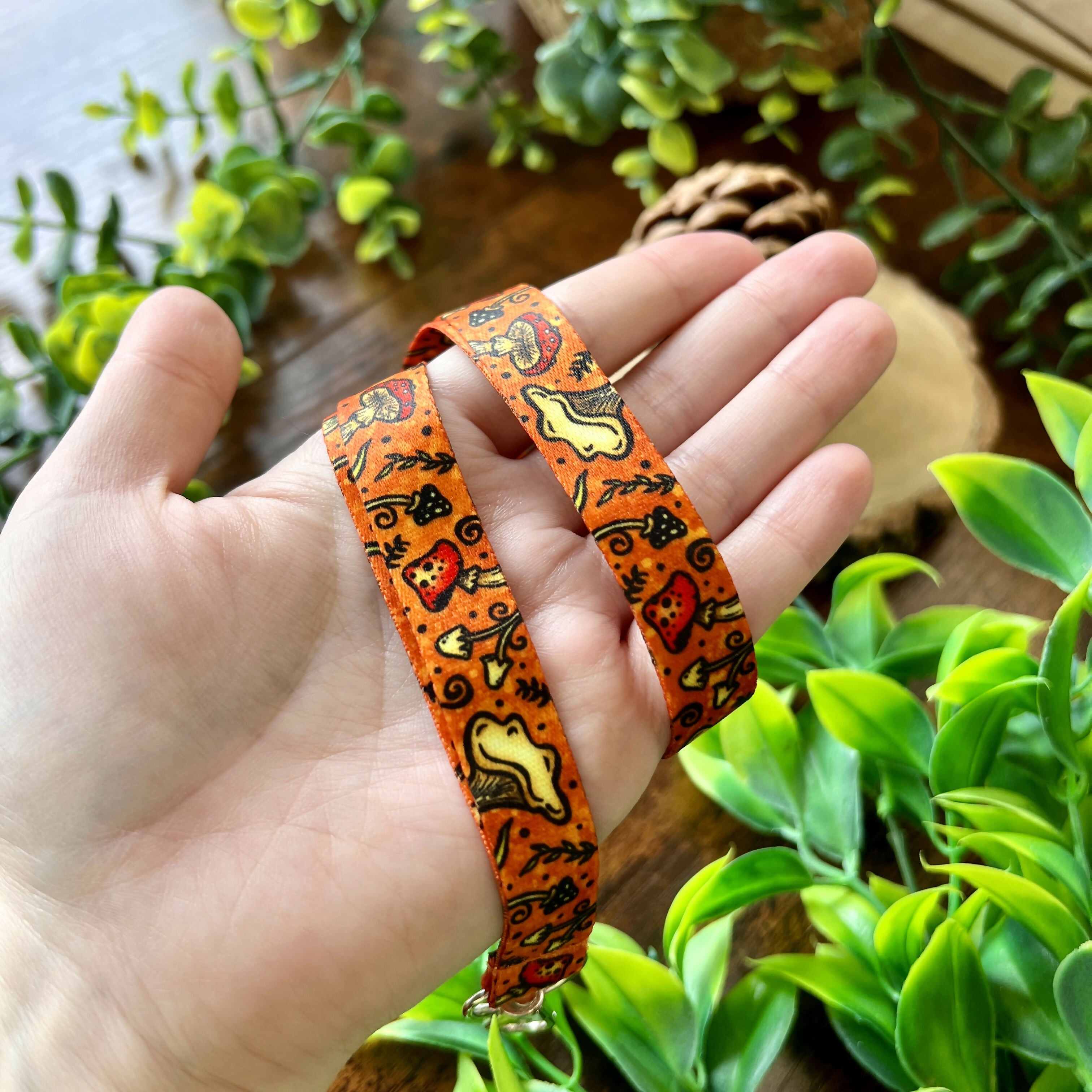 Fungi Mushroom Lanyard | Colorful Accessory | Art & Soul