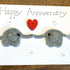 Crocheted Elephant Celebration Card