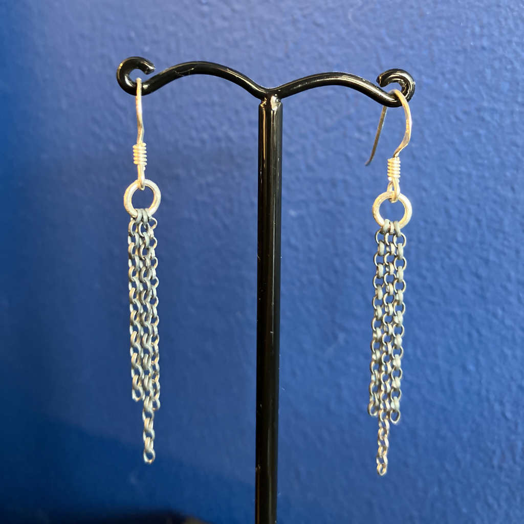 black-chain-drop-earrings