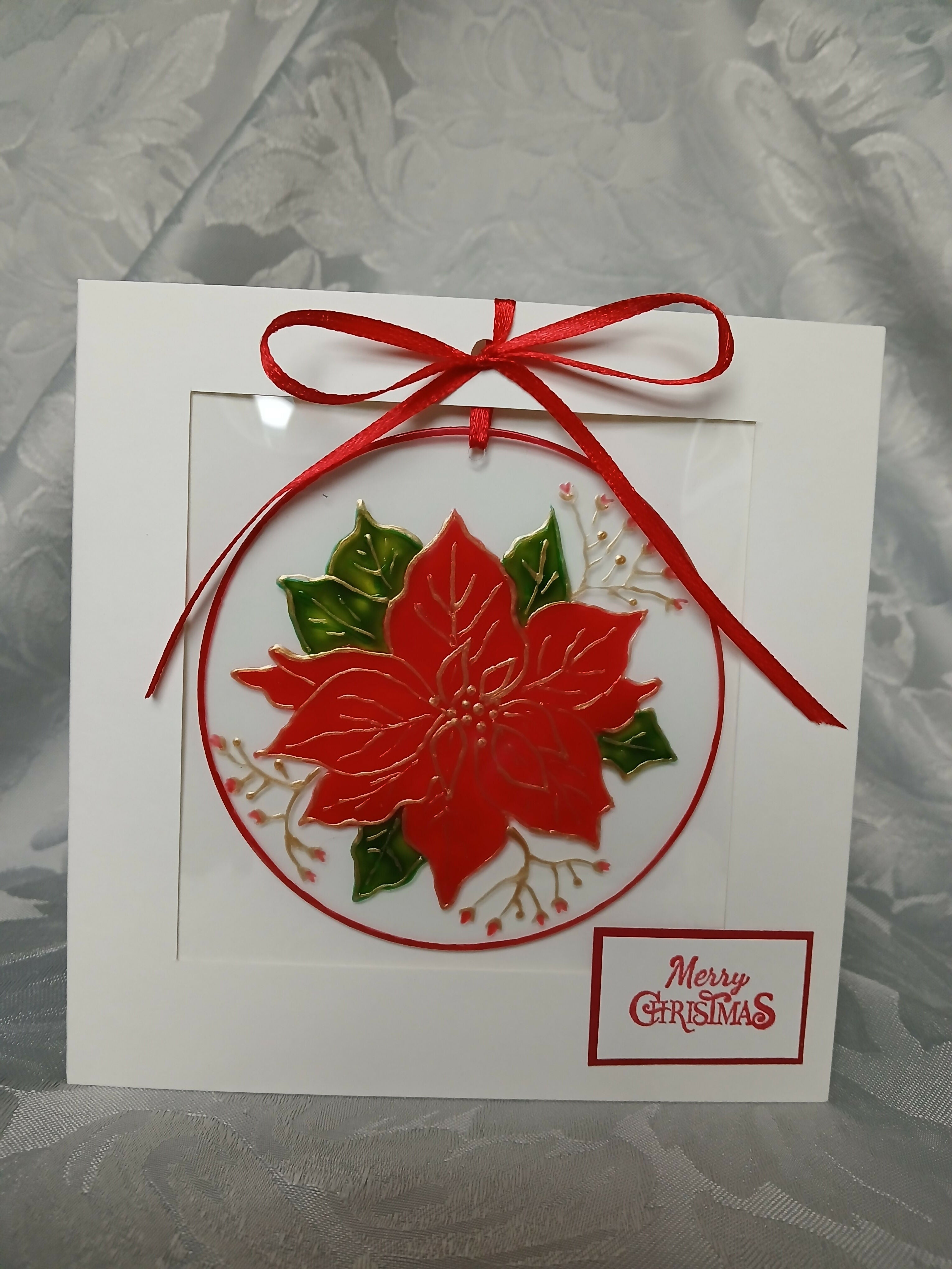 Painted glass, Christmas card collection