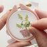Mini Stripe Plant Cross Stitch Kit