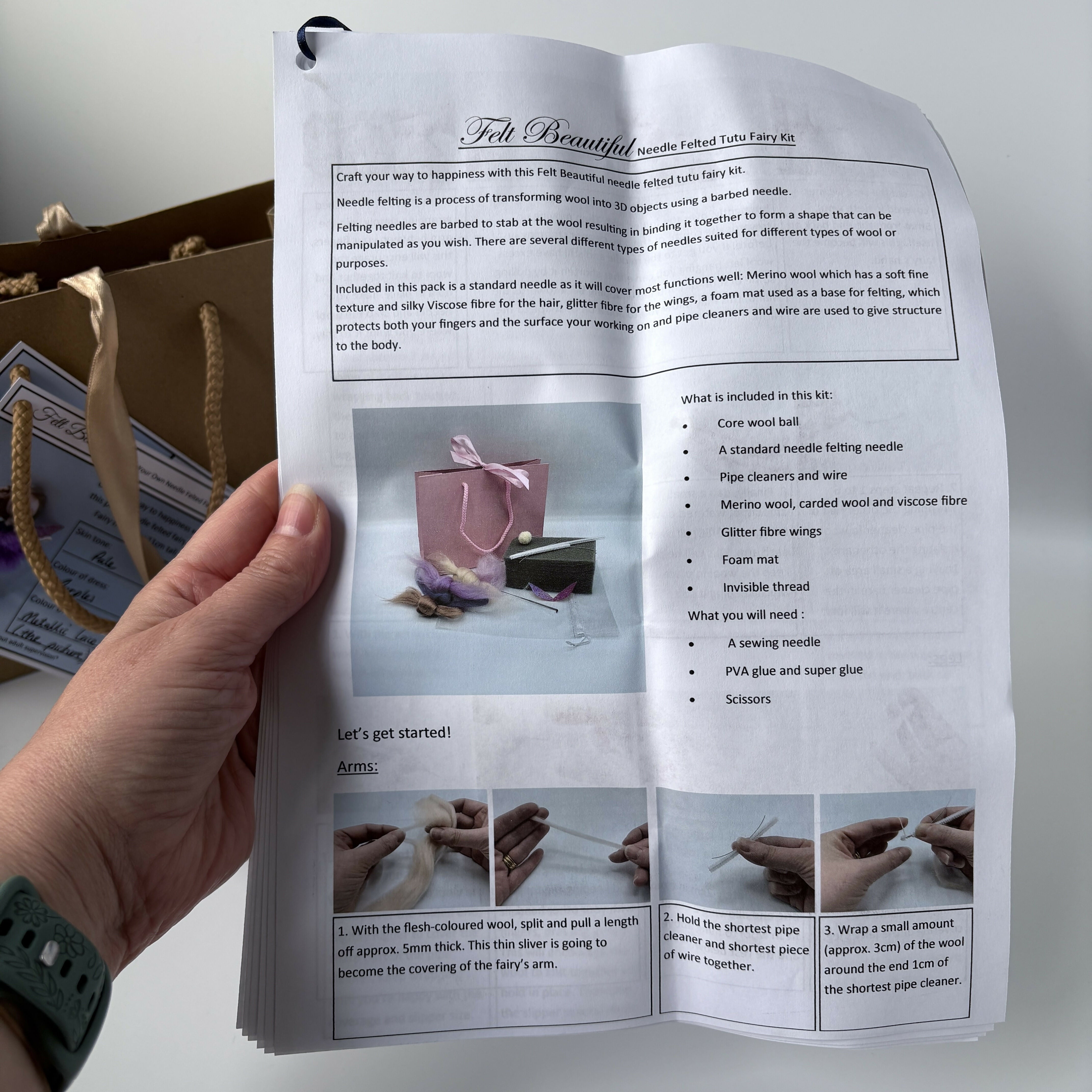 Make Your Own Tutu Fairy Kit