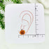 Jack O Lantern Halloween Stud Earrings