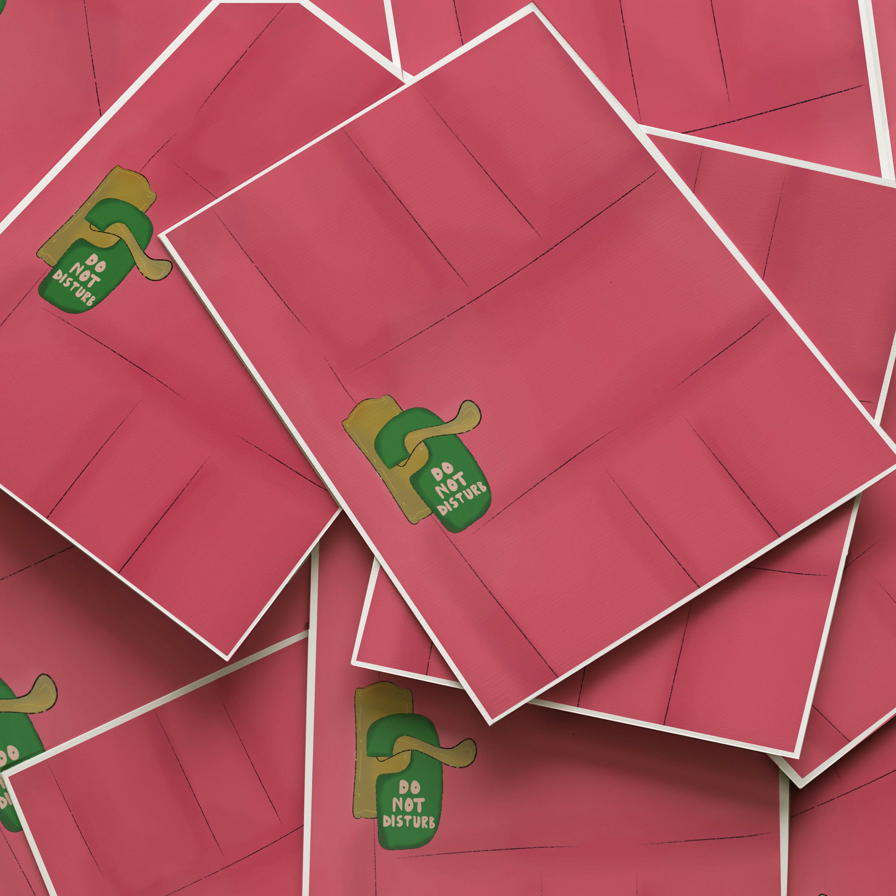 DO NOT DISTURB FUNNY ART WORK PRINT