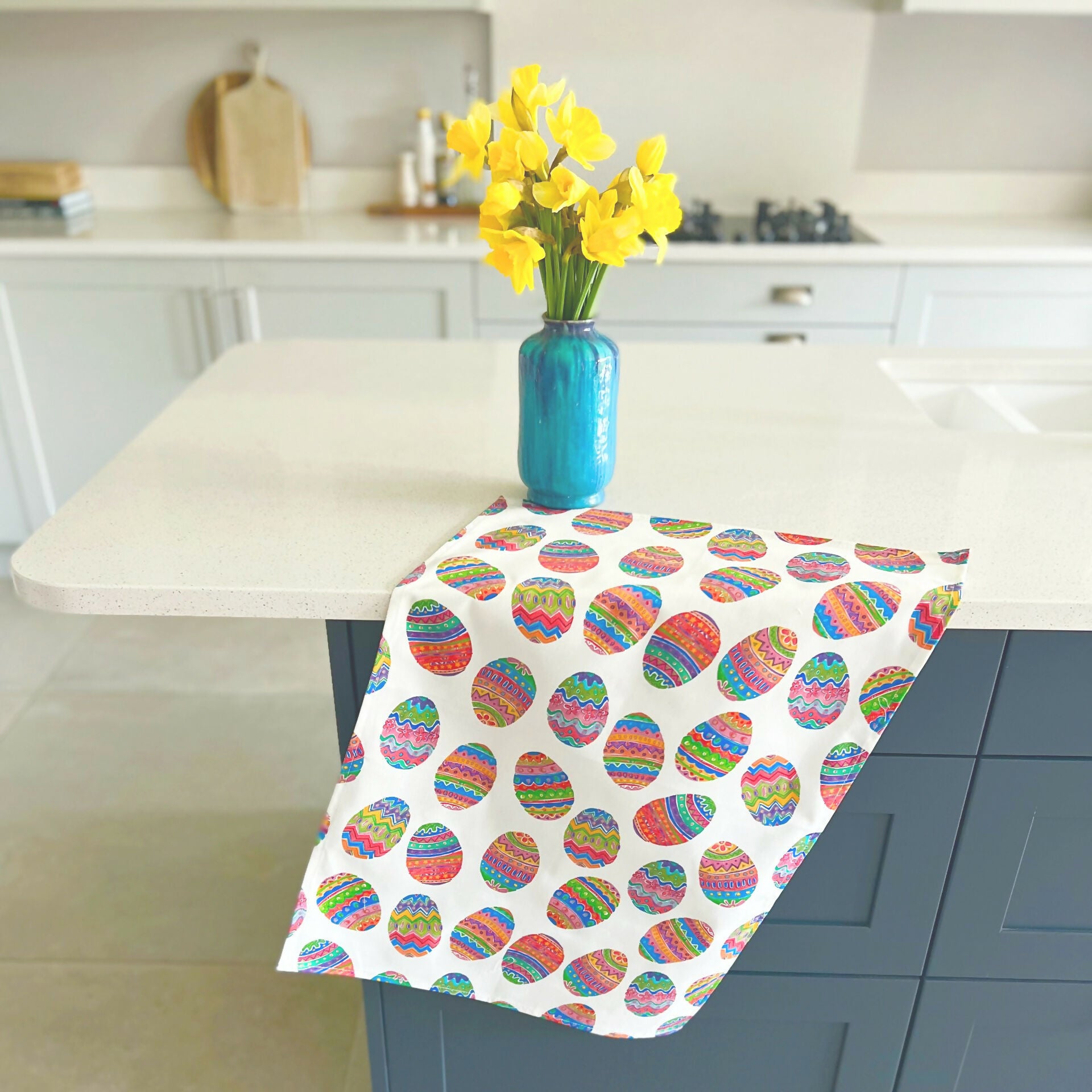 easter egg tea towel 15