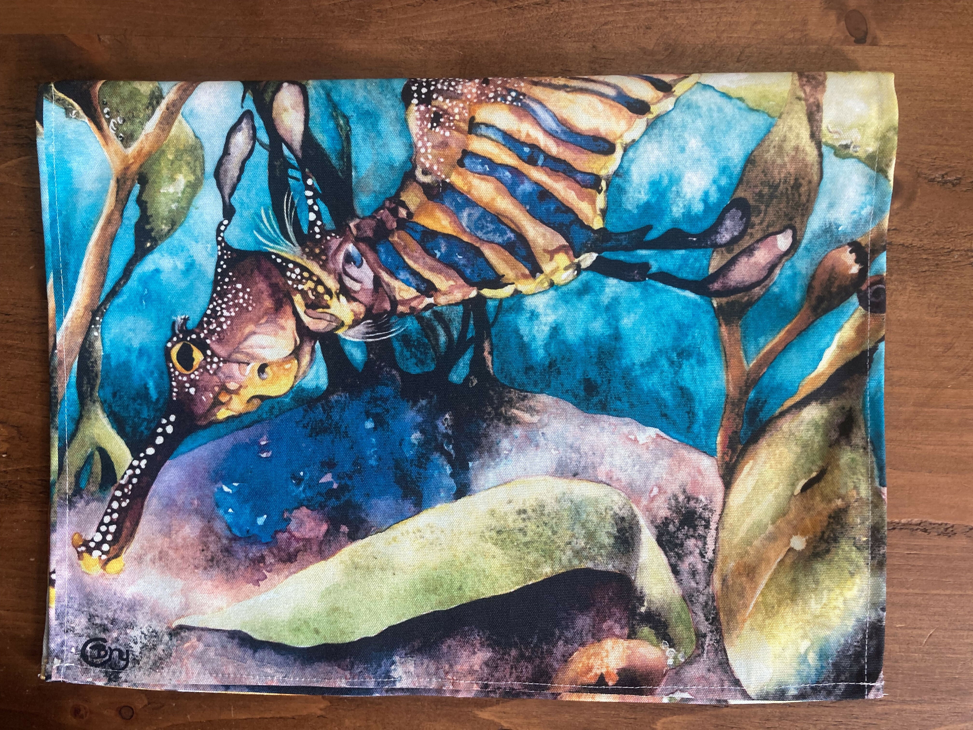 Leafy Seadragon Tea Towel