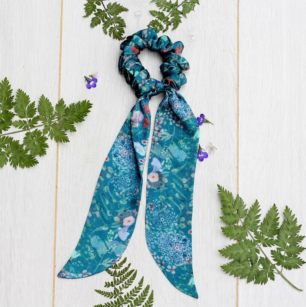 Luxurious Silk Scarf | Versatile Hair Accessory | Various Designs